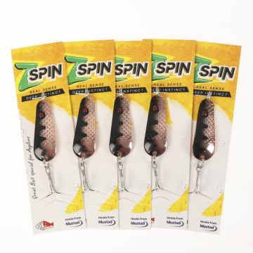 Блесна колеб. SKYFISH "Z-SPIN", Кобра, 50 мм, 13 гр, цвет: 6#